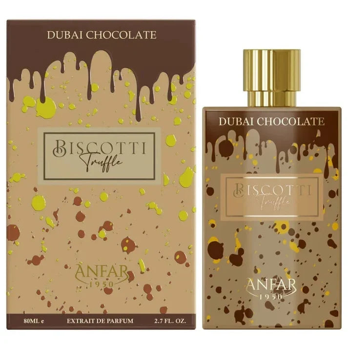 Anfar 1950 Dubai Chocolate Biscotti Truffle Extrait de Parfum Unisex 80 ml