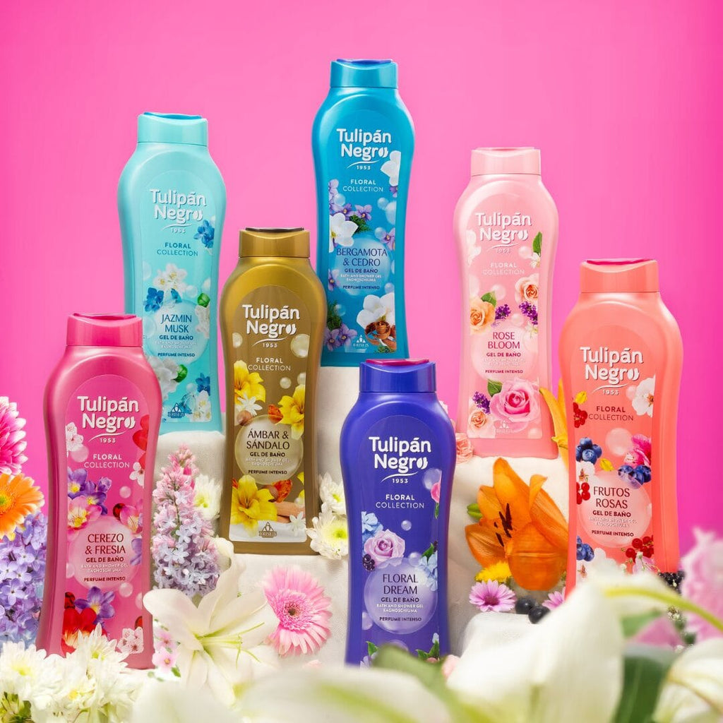 Gelul de duș Tulipán Negro Rose Bloom 650 ml