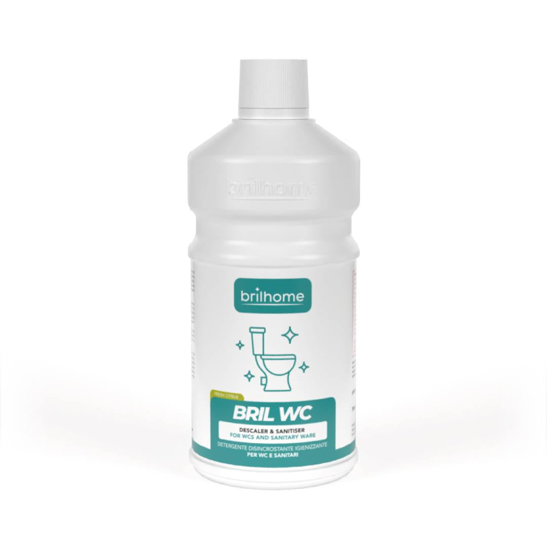 BRIL WC – DETERGENT DEZINCRUSTANT CONCENTRAT CU ACȚIUNE DE ALBIRE