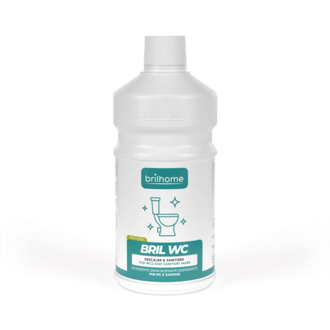 Bril WC – Detergent Dezincrustant Concentrat cu Acțiune de Albire 750 ml