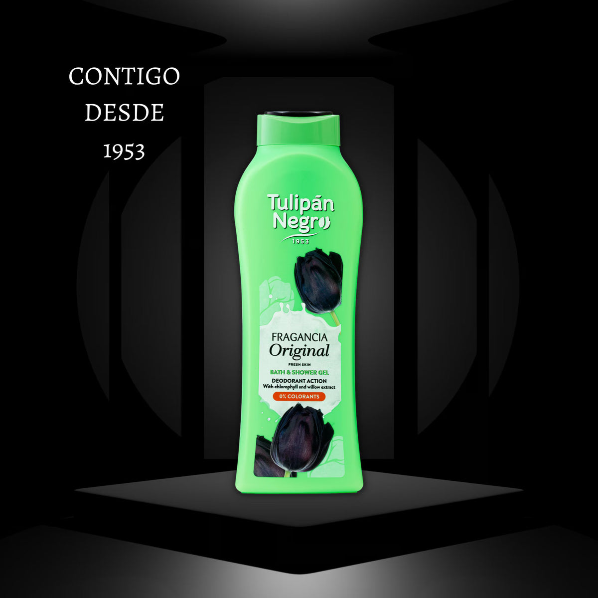TULIPAN NEGRO GEL DUS Fragancia ORIGINAL 650ML