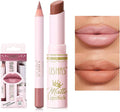 Ushas Matte Lips – Ruj Mat + Creion de Buze 2 în 1 S16